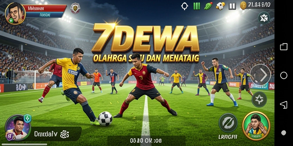 Tampilan gameplay yang seru dan menantang di 7DEWA.