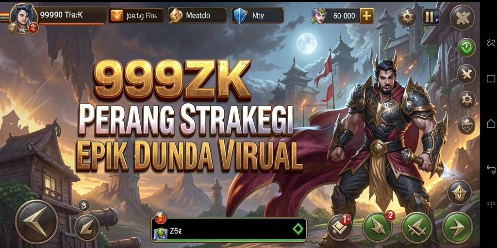 Tangkapan layar menampilkan pertempuran epik dalam 999ZK.