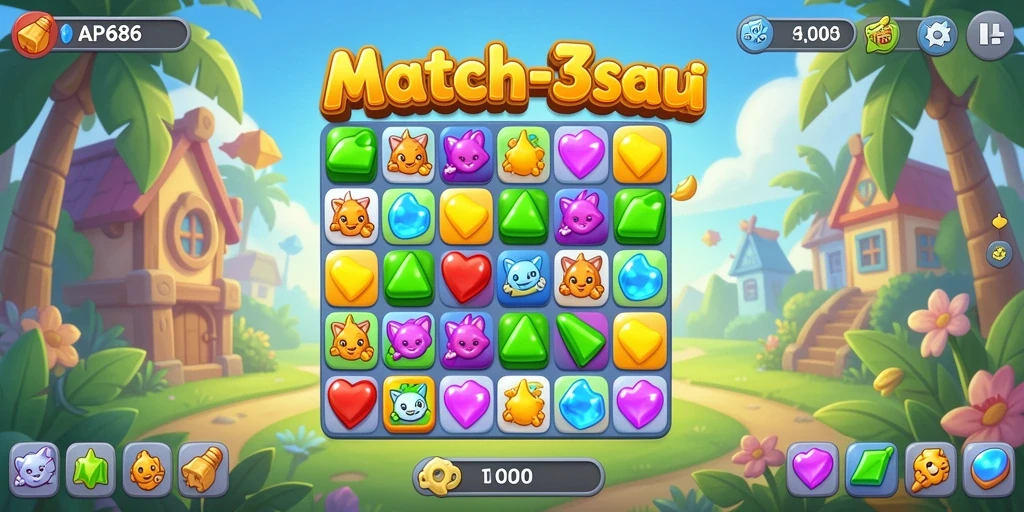 Tampilan gameplay menawan dari AP686 yang menarik perhatian pemain.