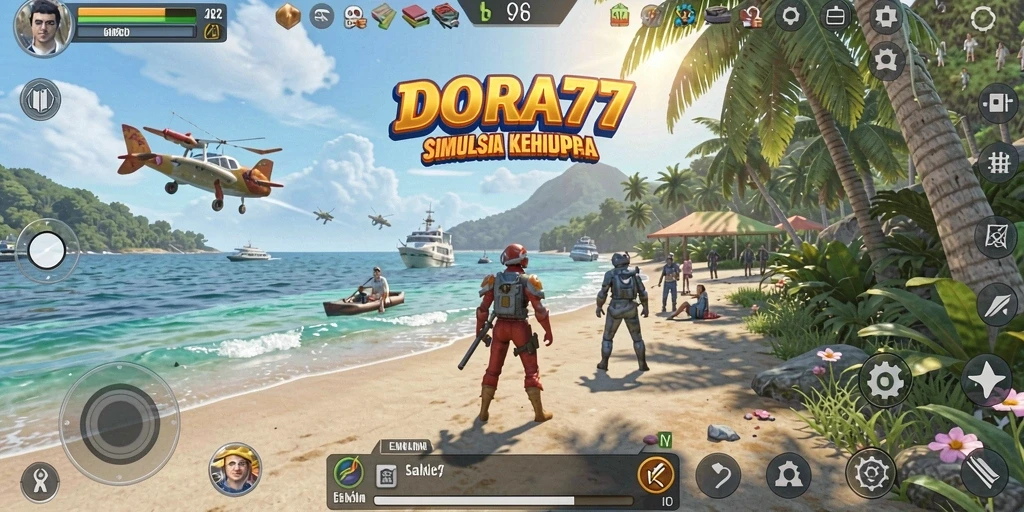Gameplay DORA77 yang memukau dengan interaksi yang kaya dan grafis menawan.