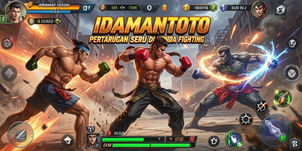Gameplay seru dalam IDAMANTOTO dengan pertarungan yang intens.