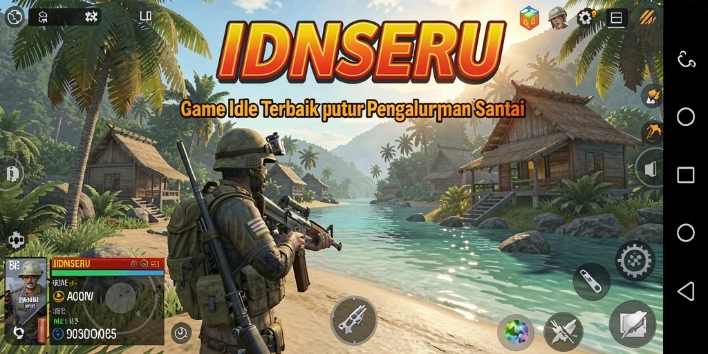 Tampilan gameplay <strong>IDNSERU</strong> yang menarik dan menyenangkan.