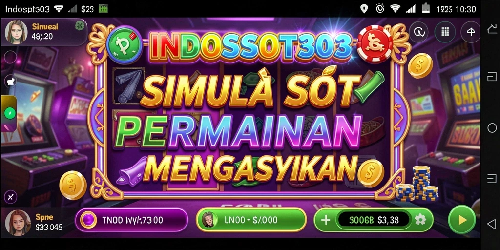 Menampilkan gameplay slot yang menarik dan interaktif.