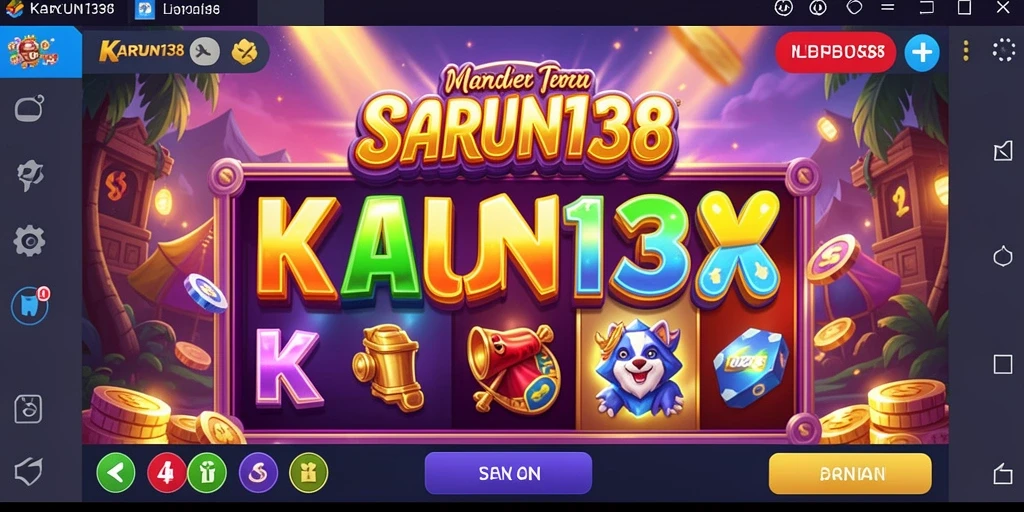 Tampilan gameplay Slot KARUN138 yang menarik dan mengasyikkan.