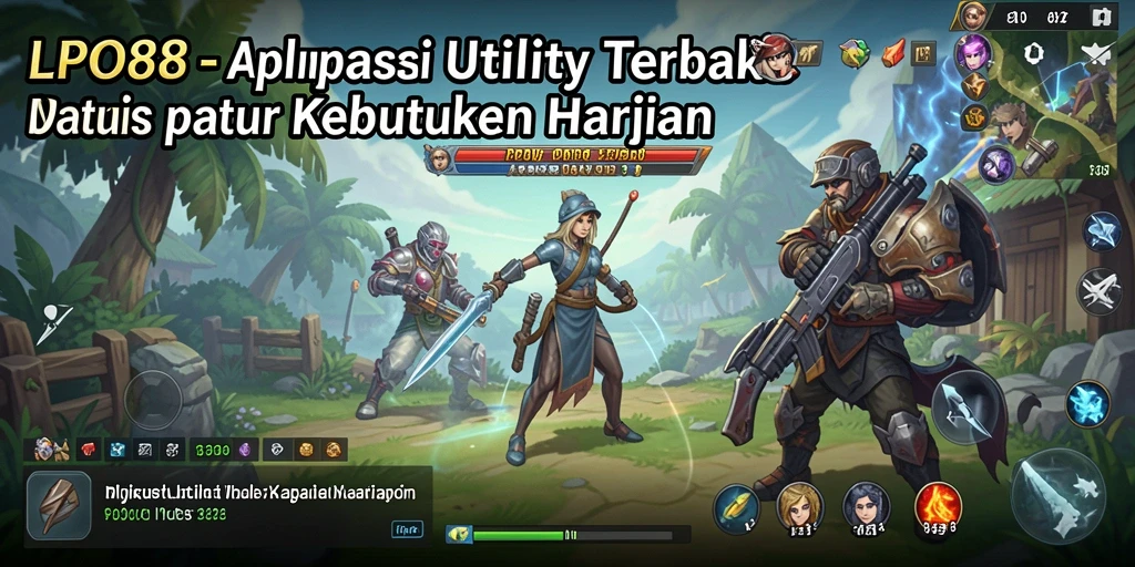 Tampilan LPO88 dengan antarmuka yang bersih dan intuitif.
