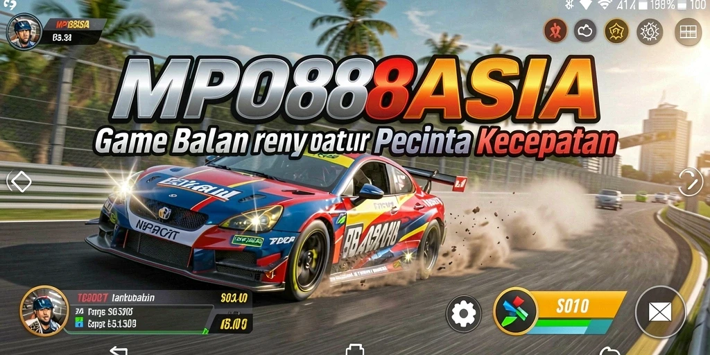 Gameplay seru MPO88ASIA dengan balapan mendebarkan.