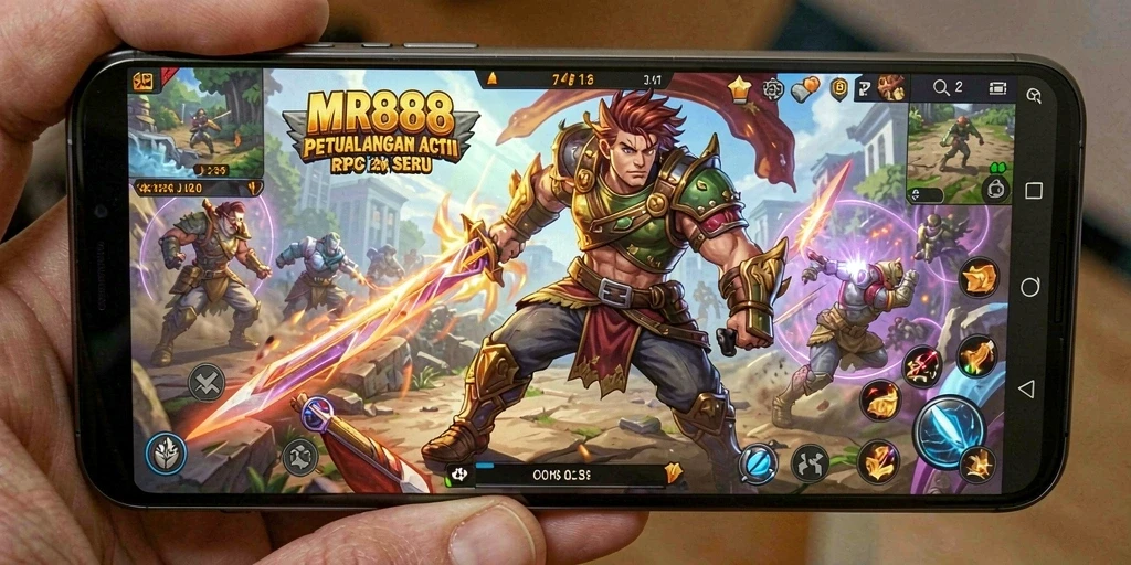 Gameplay mendebarkan dalam dunia fantasi yang menakjubkan.