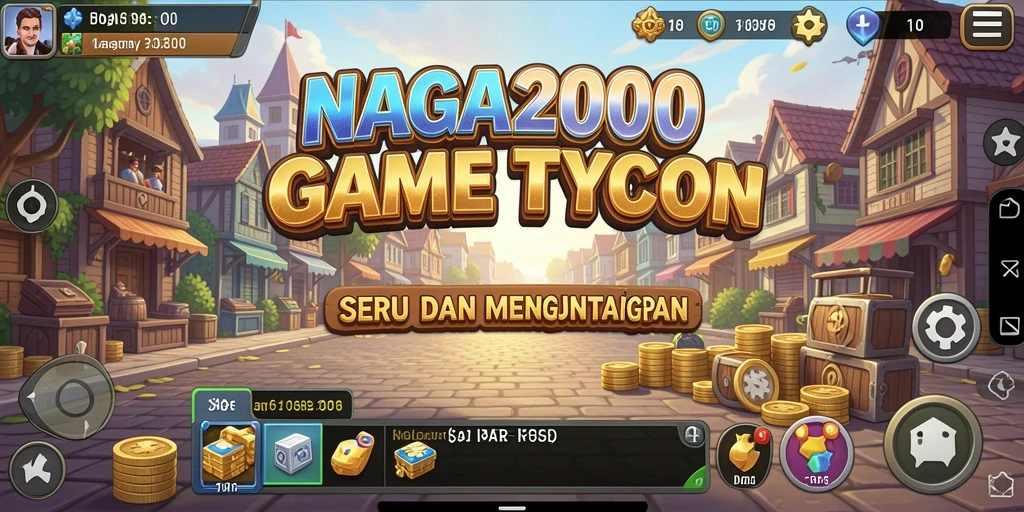 Screenshot NAGA2000 menampilkan keseruan gameplay Tycoon.