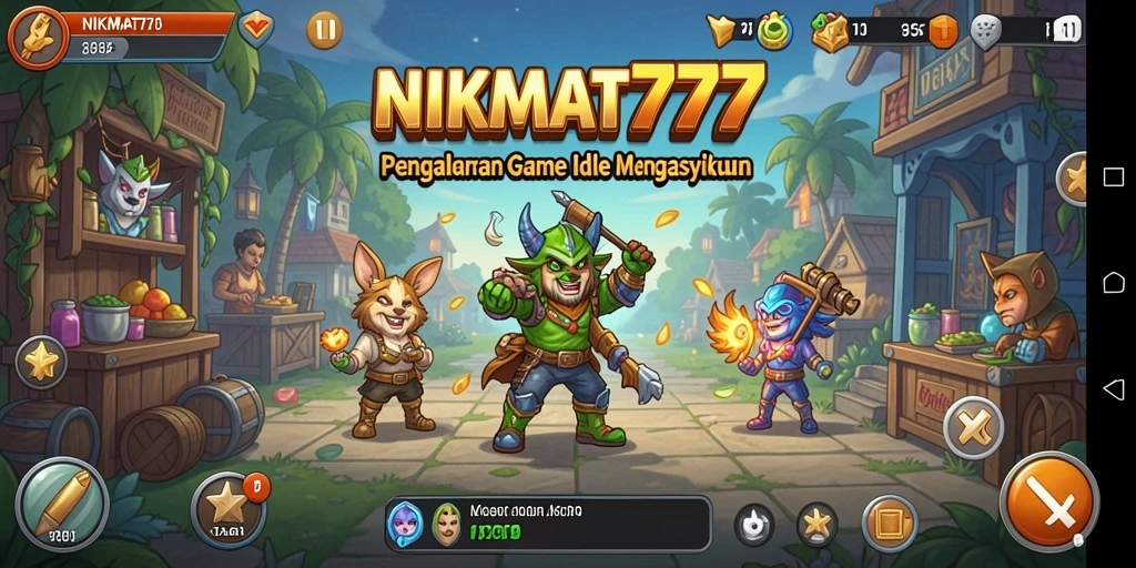 Tangkapan layar menampilkan gameplay NIKMAT777 yang menarik dan interaktif.
