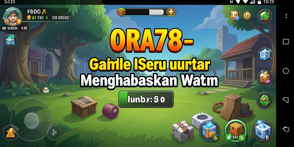 Tampilan gameplay ORA78 yang seru dan menawan.