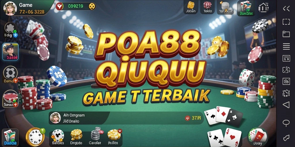 Tampilan gameplay QiuQiu yang seru dan menarik di POA88.