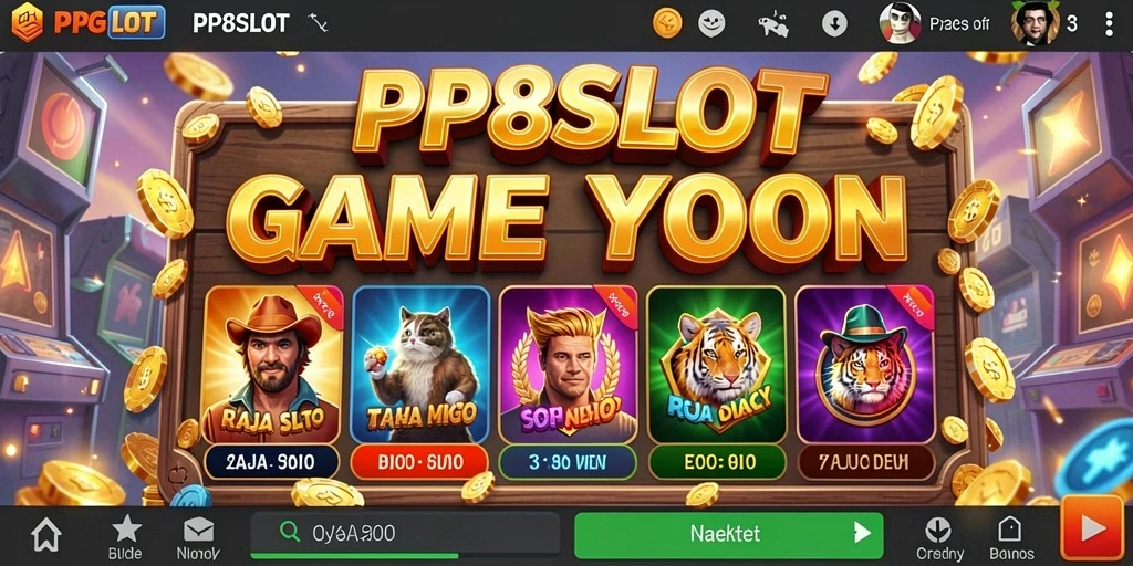 Screenshot gameplay PP8SLOT menunjukkan keseruan dan interaksi pemain.