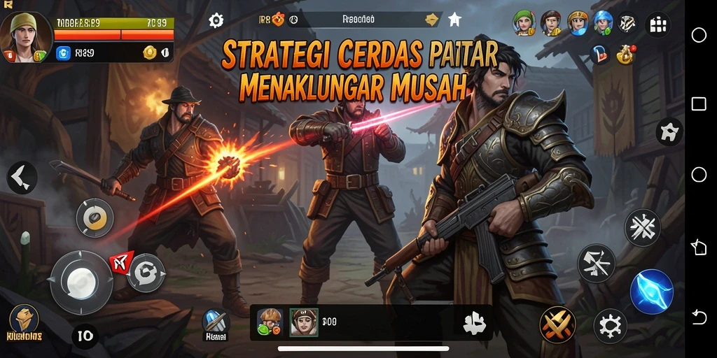 Tampilan gameplay RR89 yang menegangkan dan penuh strategi.