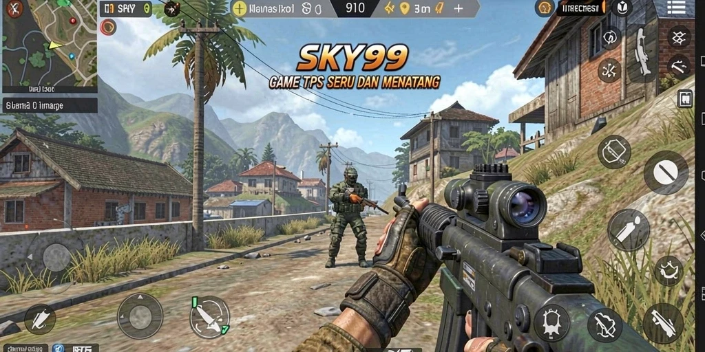 Tampilan gameplay SKY99 yang mendebarkan dan penuh aksi.