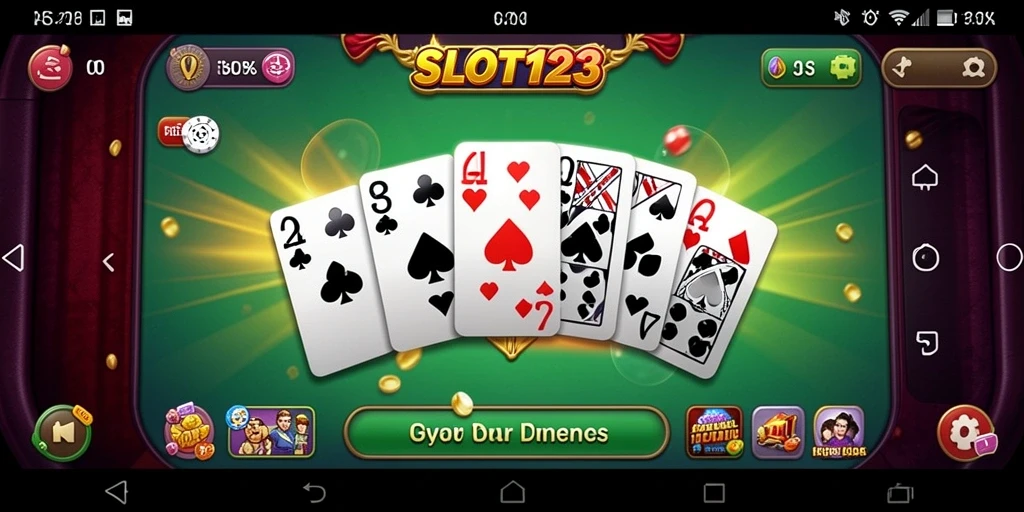 Tampilan seru gameplay SLOT123 yang memikat dan interaktif.