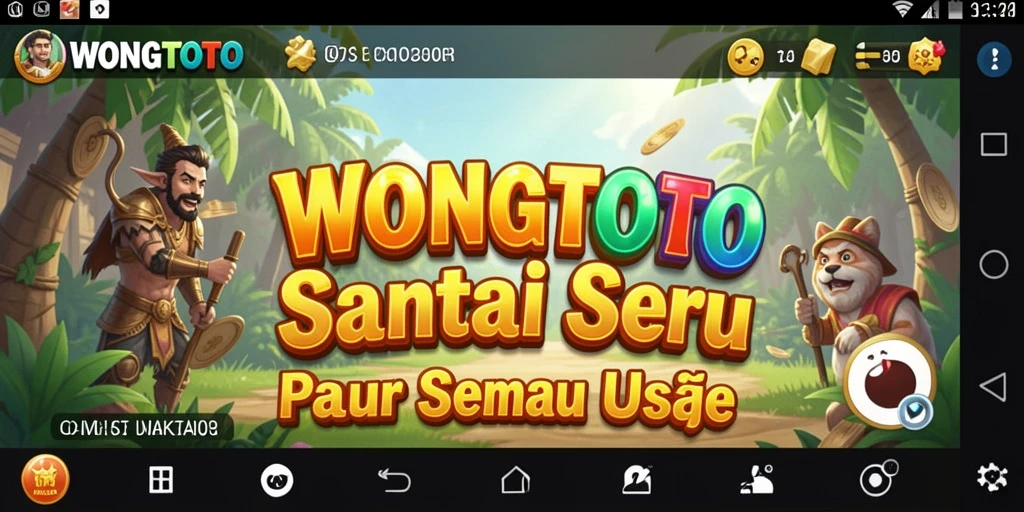 Tampilan gameplay <strong>WONGTOTO</strong> yang mengasikan dan penuh tantangan.