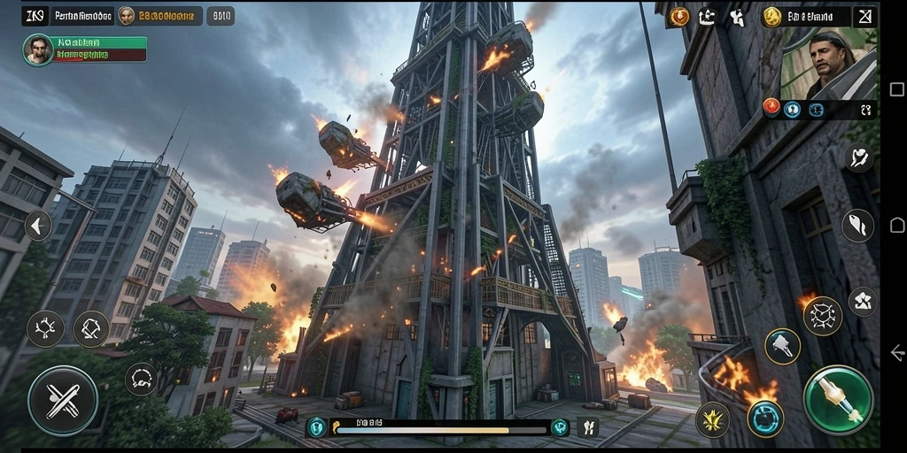 Gameplay ZK9 yang memukau dalam pertahanan menara.